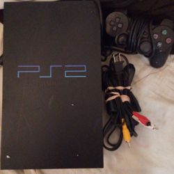 Sony PlayStation 2 PS2 W/ Cords And Controller Bundle 
