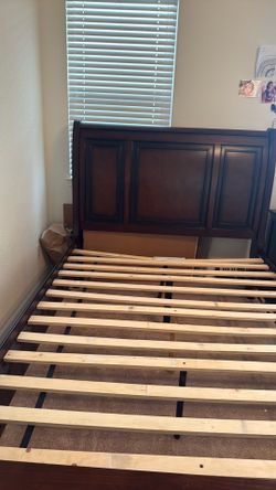 Queen bed frame