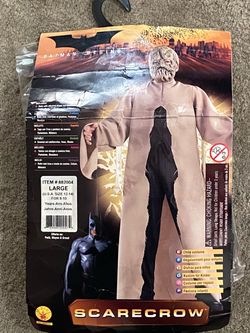 Batman Begins Scarecrow Kids Halloween Costume Large