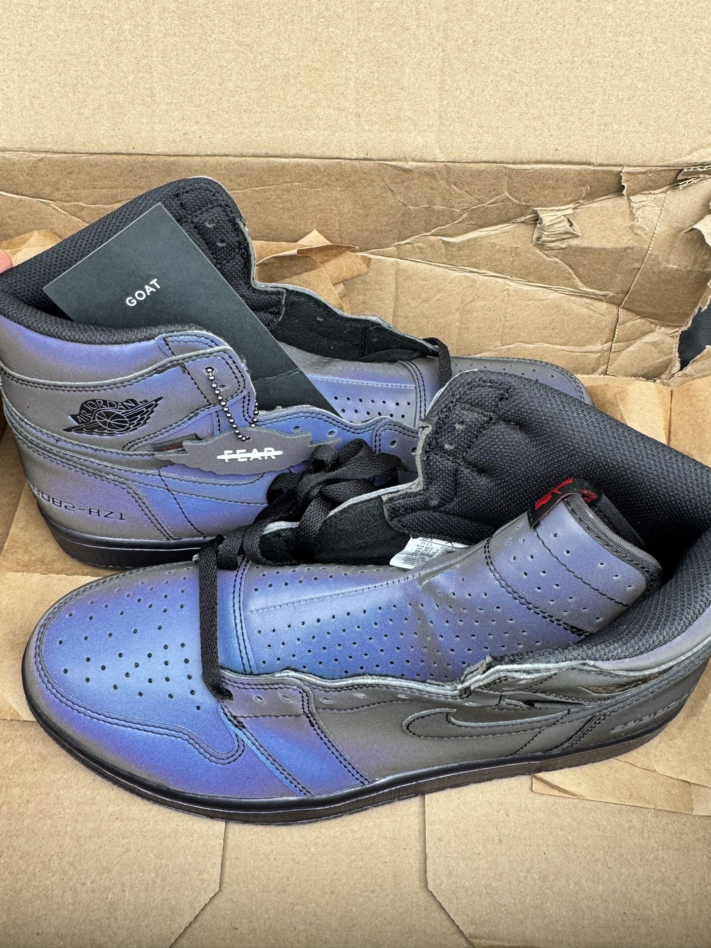 Air Jordan 1 “Fearless” 10.5 Mens