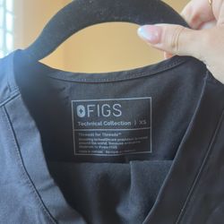 FIGS Scrubs Black XS
