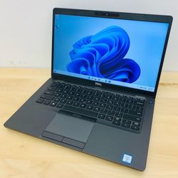 Dell i5 vPro Full HD touchscreen laptop / Windows 11 Pro / SSD 256 / RAM 16GB / Camera / Antivirus / HDMI / Bluetooth / WiFi / USB C / Backlit / Charg