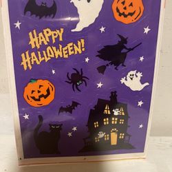 Brand New - Halloween Stickers Comes With 2 Sheets