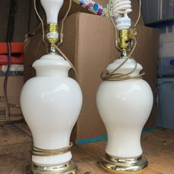 Ceramic Vase Lamps 