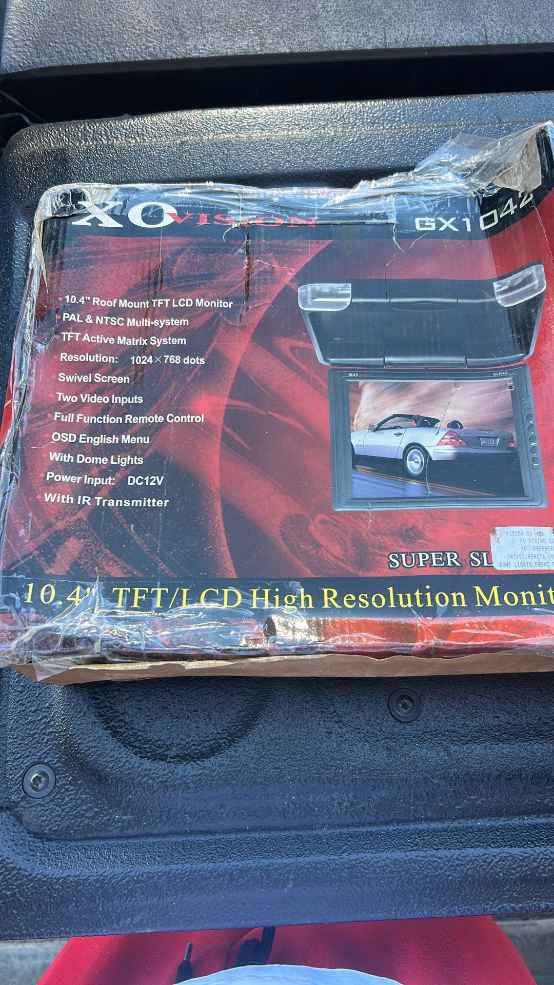 Car TV dvd Player 10.4 Screen
