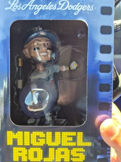 Miguel Rojas 2026 World Series Champion Bobblehead.  Located In Glendora "FIRM PRICE".  NO TRADES!!!!!!