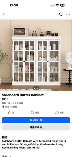 Sideboard buffet cabinet