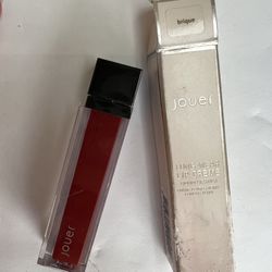 Jouer Lip Creme Lipstick in BRIQUE 6mL 0.21oz Warm Red Matte NIB (box Dirty