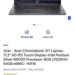 Acer  Chromebook - New