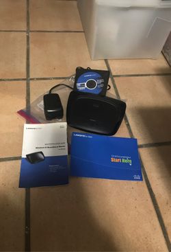 Wireless – G broadband router