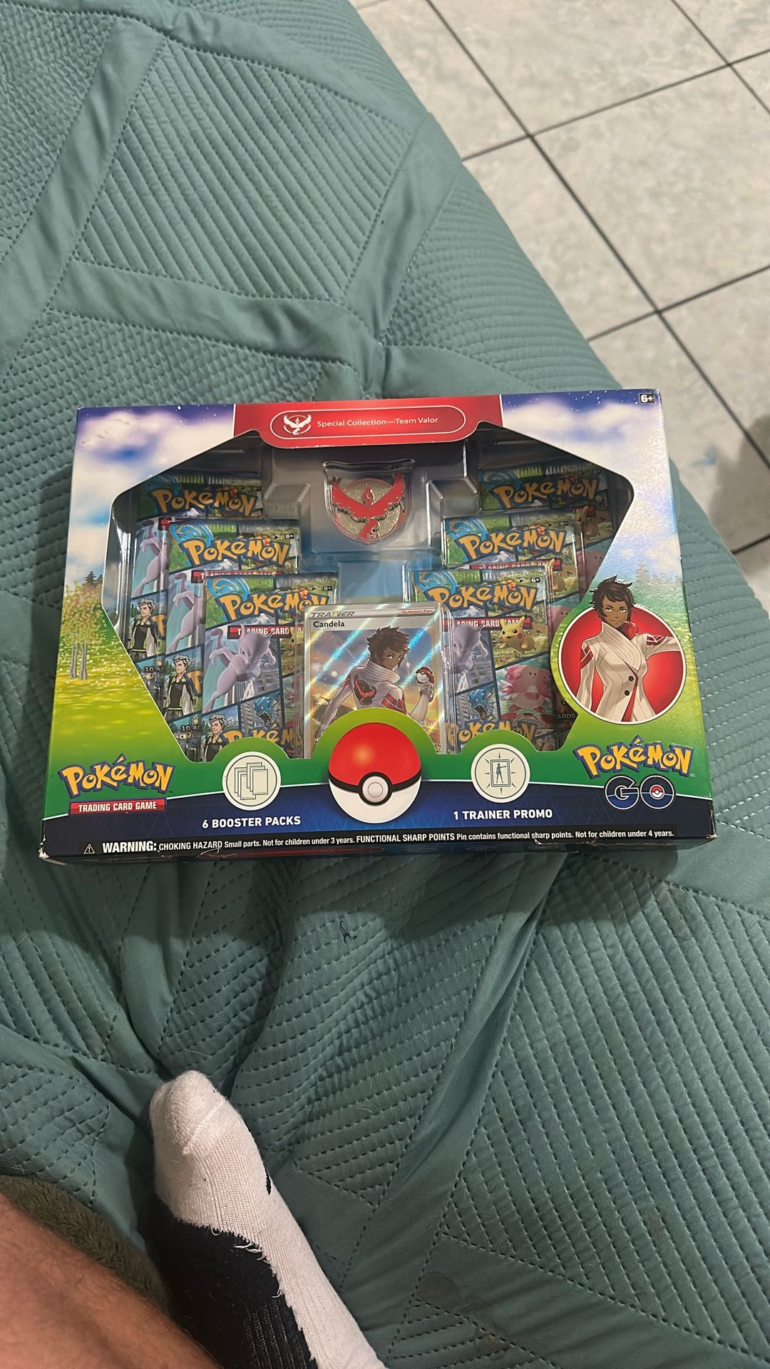 Pokémon Go Valor Booster Box
