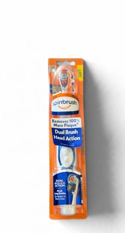 Spinbrush Dual Brush Head Electric Toothbrush