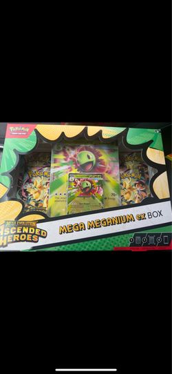 Ascended Heroes Mega Meganium ex Box