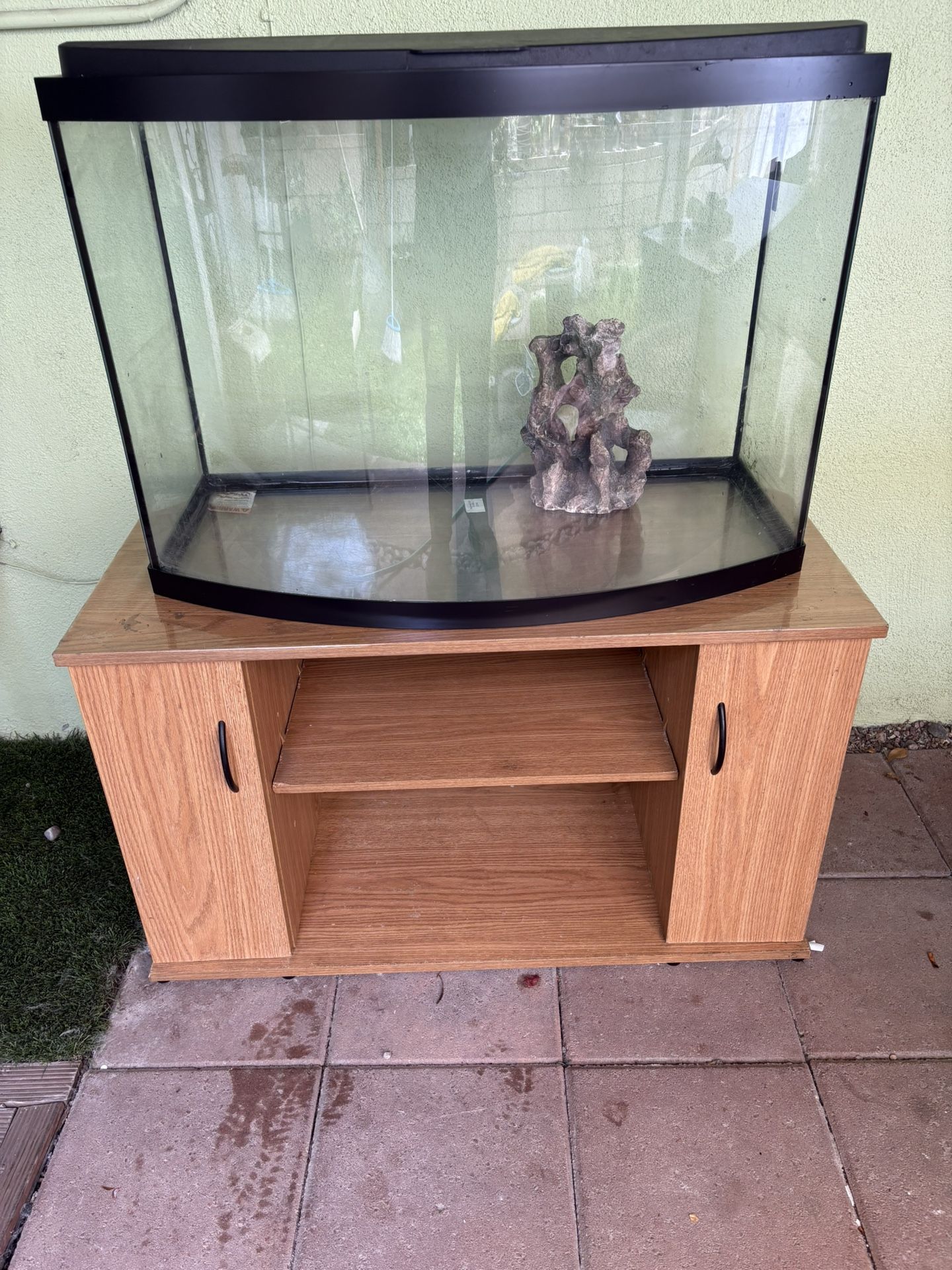 50 Gallon Fish Tank And Table 