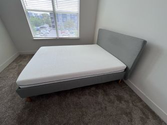 Complete IKEA Queen Bed (Mattress and Frame)