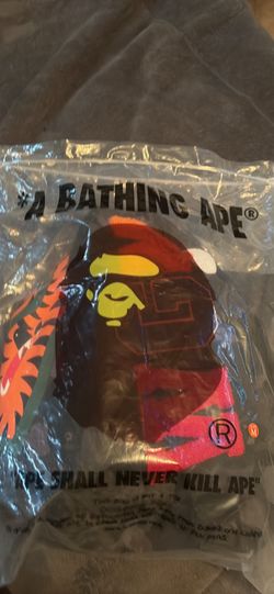 Bape hoodie full zip shark camo size M and L