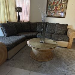 Pencil Reed Sectional Sofa