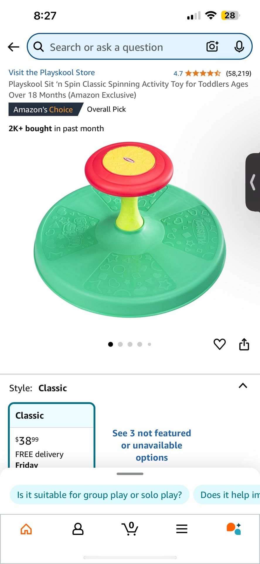 Spin Chair