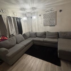 Gray Sectional Couches 