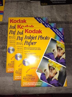 Photo Paper Various Sizes, Types