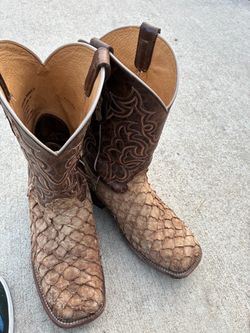 Cody James fish scale boots