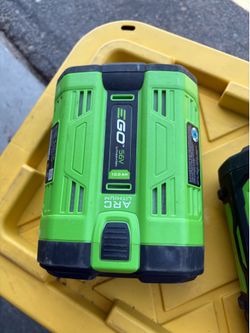 Ego Batteries.