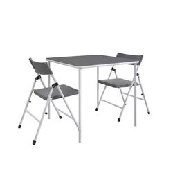 Cosco 24-in x 24-in 3 -Piece Indoor Steel Folding kids table and chair set