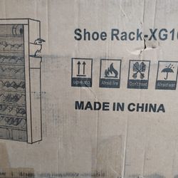 Shoe rack $10 Garment rack $10 you still in box