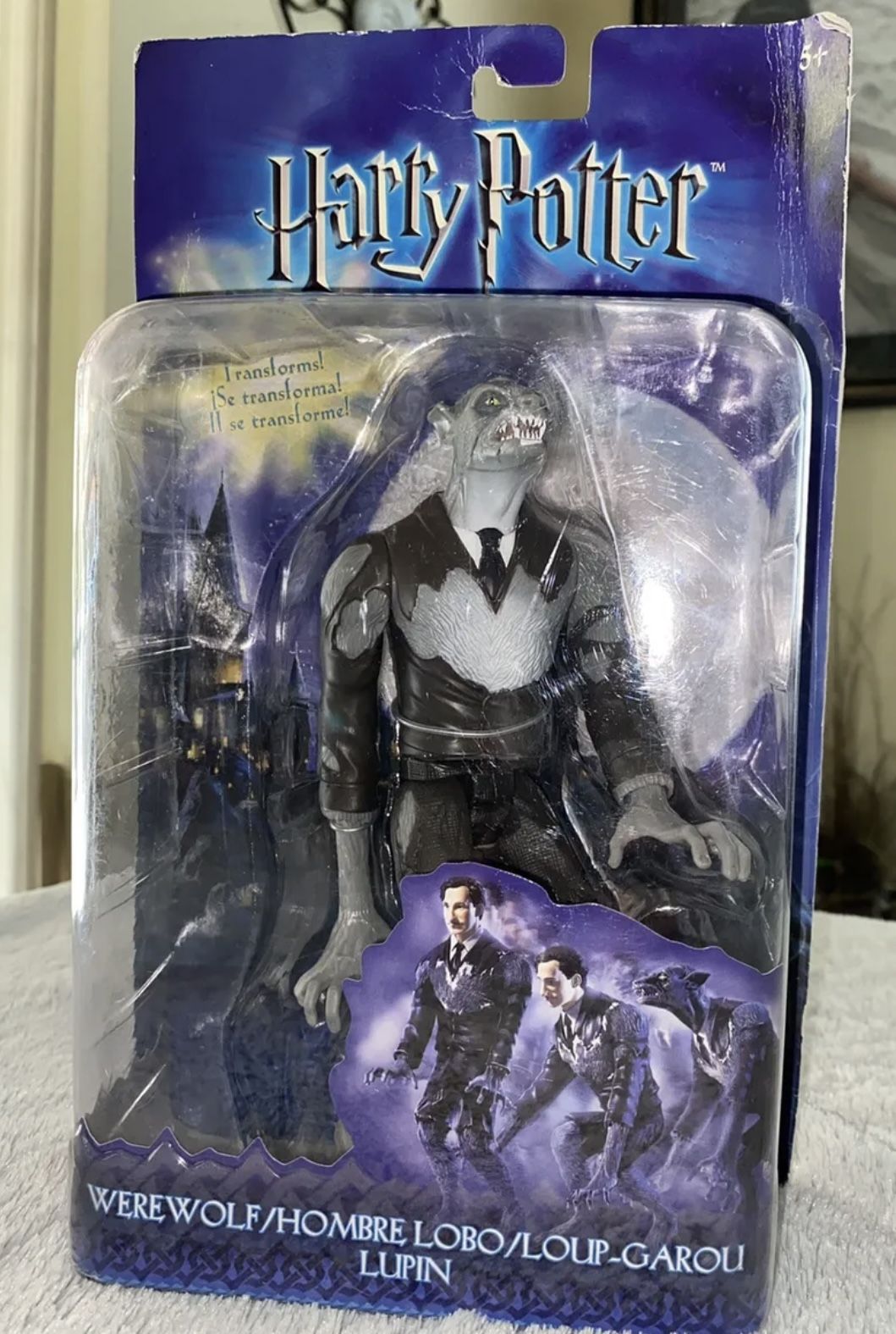 Harry Potter Werewolf Lupin  Transforming Action Figure 2003 New! 