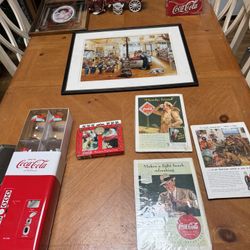 Vintage Coca Cola Art and Merchandise 