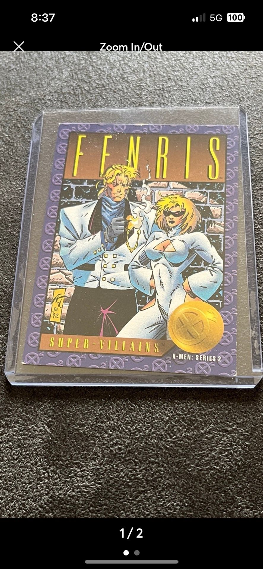 1993 X-Men Series 2 #64 Fenris Marvel Super Villains