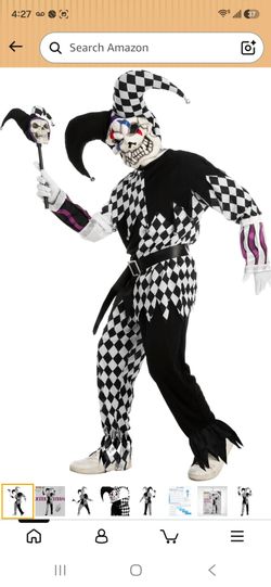 Boys Small Clown Costume $20