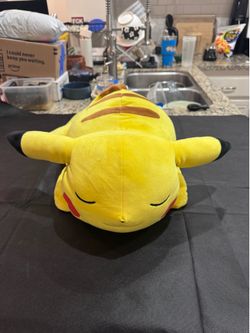 Pokémon Sleeping Pikachu Plush – 18” Long