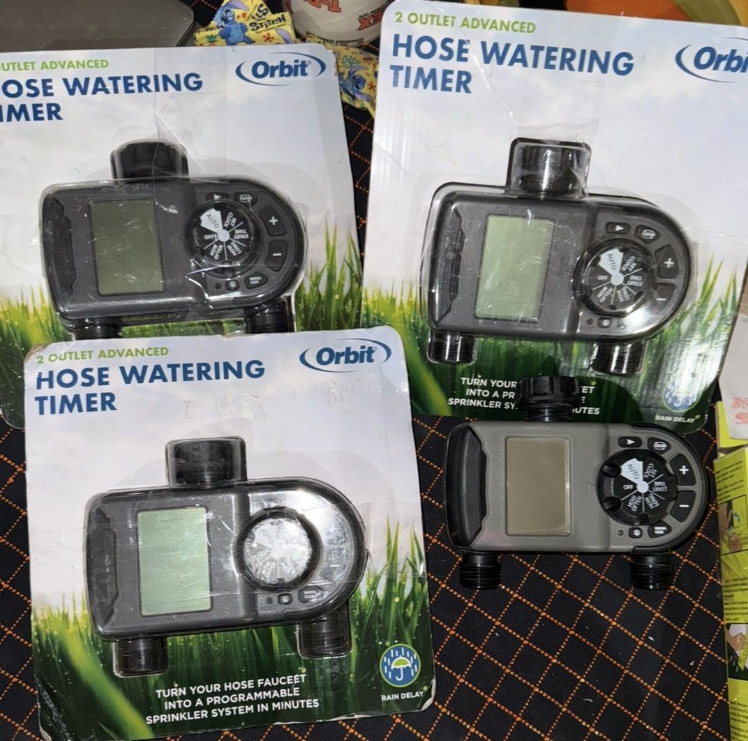Orbit 2-Outlet Programmable Hose Watering Timer Sprinkler Timer