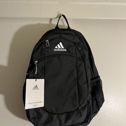 Adidas Black And White Backpack 
