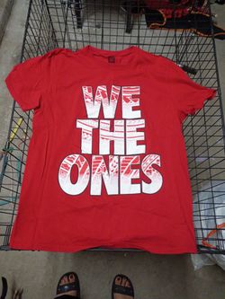 WWE We The Ones Red Graphic T-Shirt