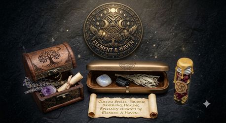 Custom Handcrafted Spell Box & Ritual Kit | Element & Haven