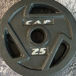 25 lb CAP Barbell 2-Inch Olympic Weight Plate