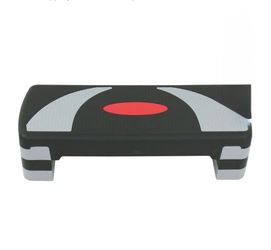 30" Adjustable Workout Aerobic Step Platform W/4 Risers 4" - 6"- 8", Exercise Stepper Non-Slip