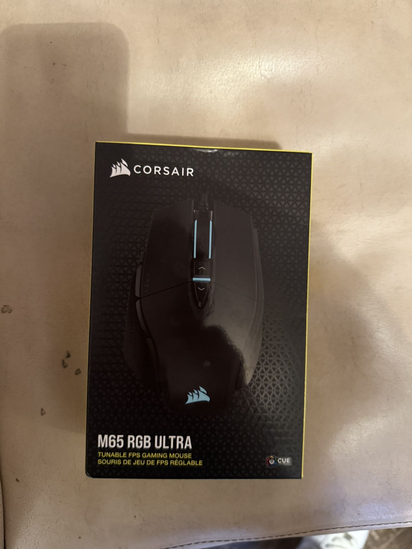 CORSAIR- M65 RGB ULTRA Tunable FPS Gaming Mouse