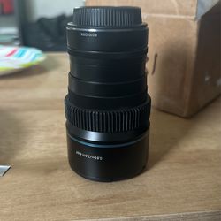 Sirui x Mount Anamorphic Lens 50MM 1.8 