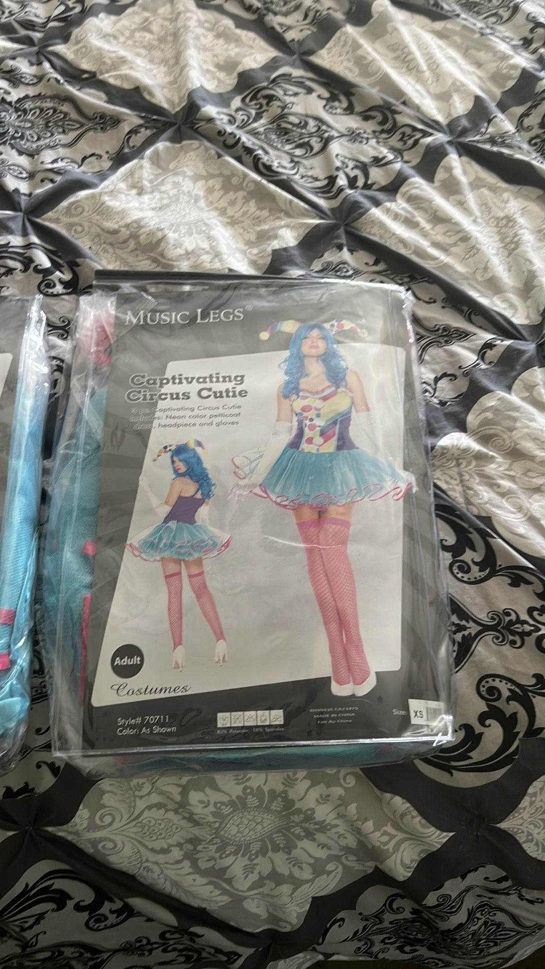 Captivating Circus Cutie Costume Size M/l