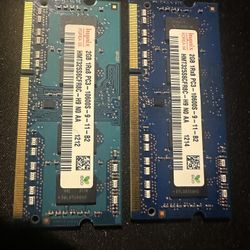Laptop Ram 4gb $10