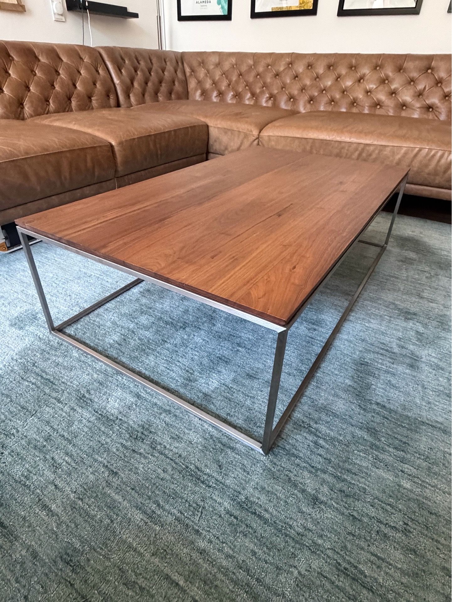 Crate & Barrel Mid-Century Modern Coffee Table