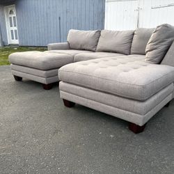 Sectional Couch And Ottoman From Costco