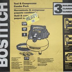 Bostitch BTFP3KIT Compressor, 3 Nailer Kit