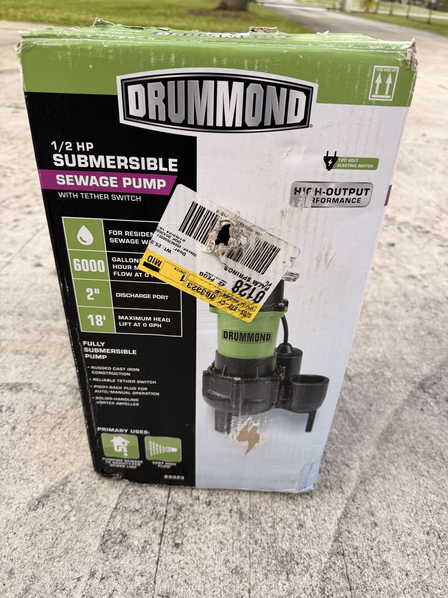 Submersible Sewage Pump