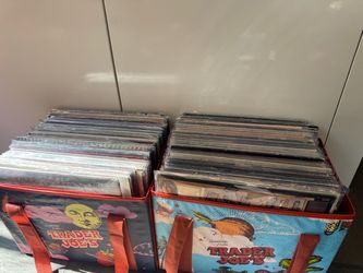 121 LP Vinyl Record Albums CLEANED & Sleeved