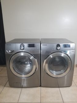 Samsung Washer And Electric Dryer Free Deliver And Install 6 Month warranty