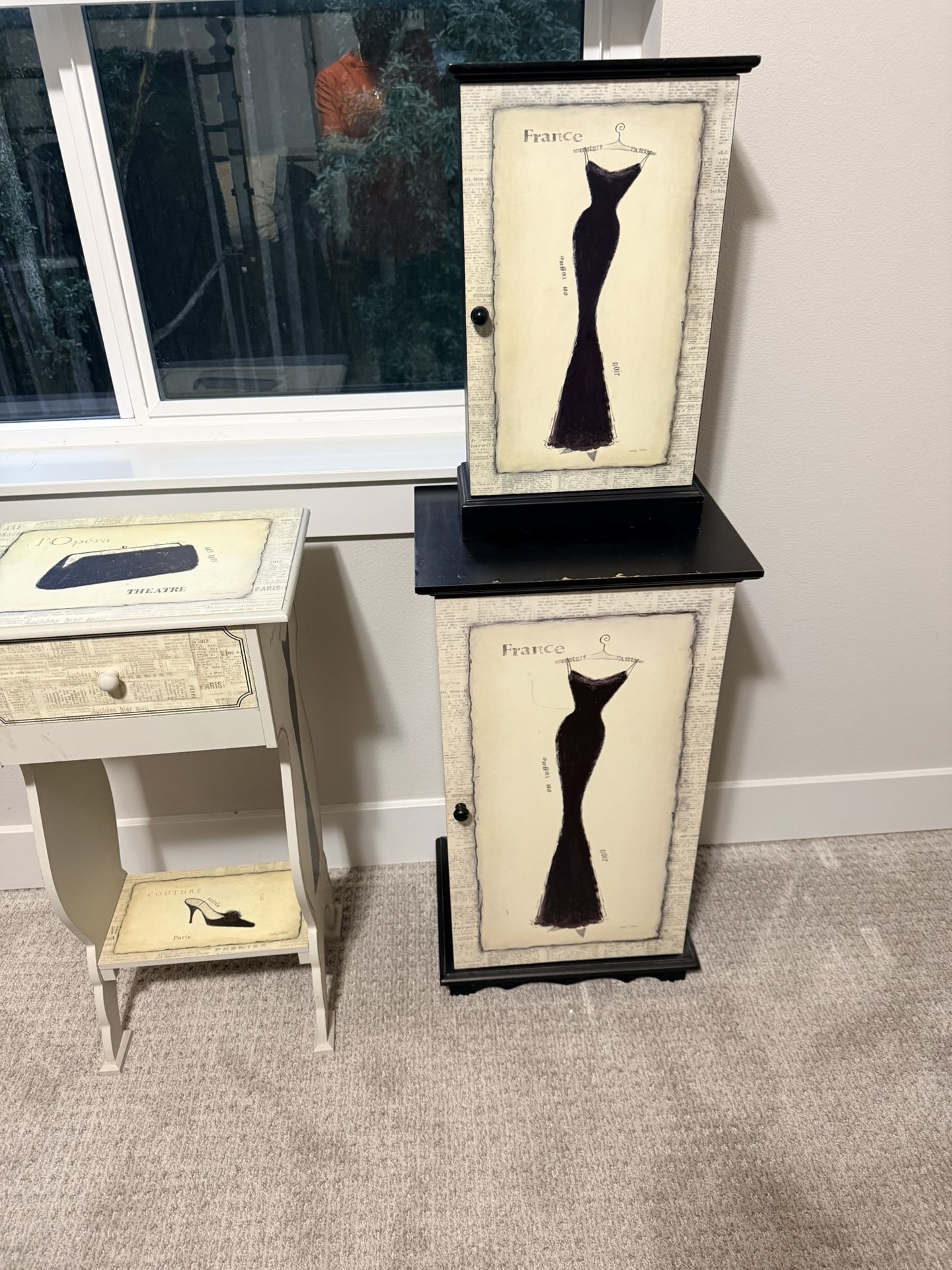 3 Piece Small Armoire Set